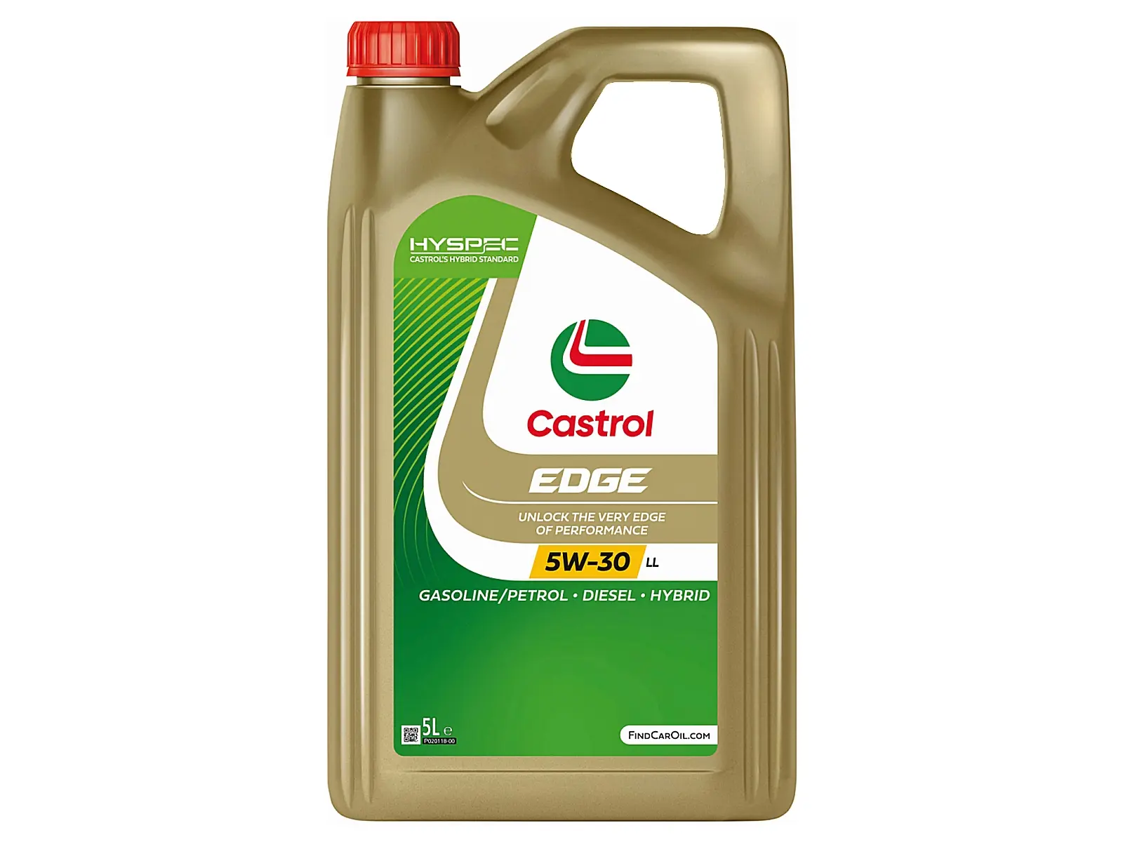 Castrol EDGE 5W-30 LL, 5,0 L VE4