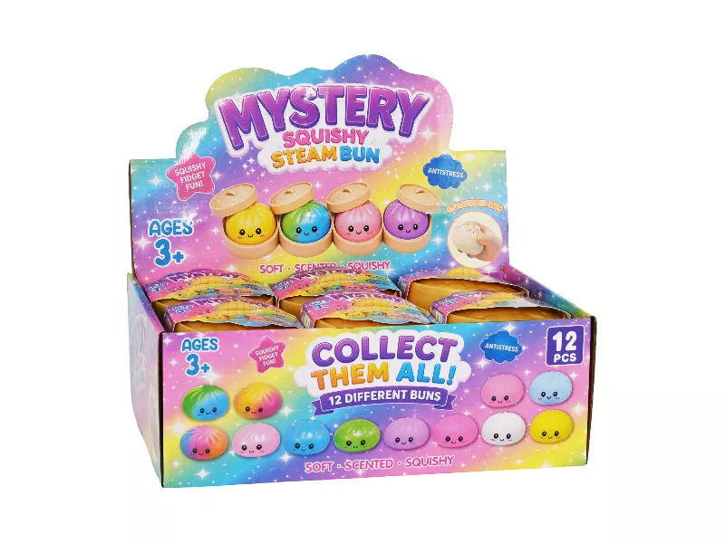 Mystery Squishy Steam Bun 12er Disp.