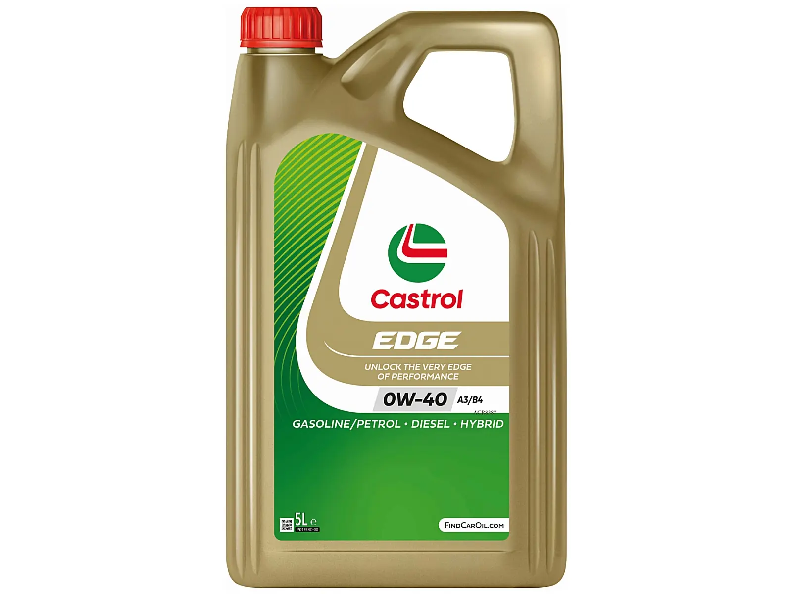 Castrol EDGE 0W-40 A3/B4, 5,0 L VE4