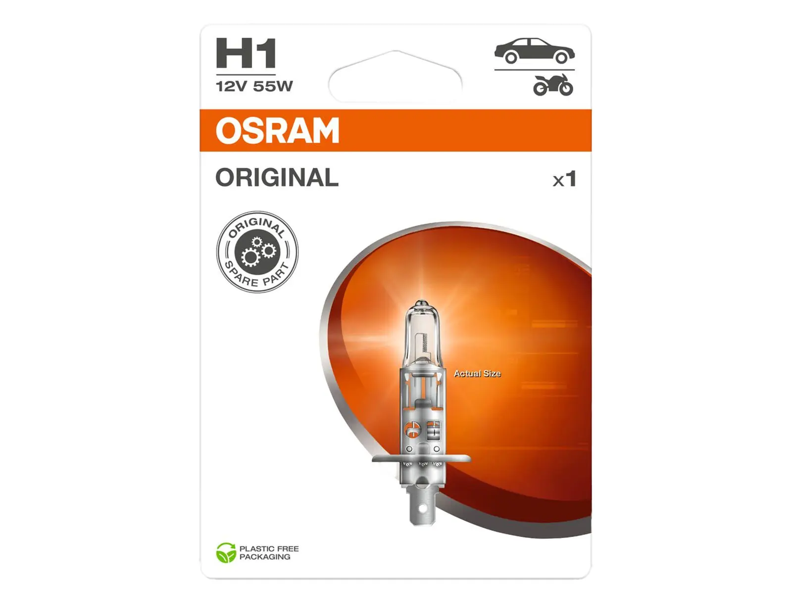 OSRAM Birne H1 55W P14,5s 12V       NR 3